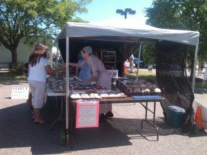 Amish baker's stand