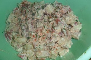 Potato salad without mayonnaise