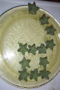 Pesto stars in a big dipper arrangement