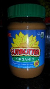 jar of sunflower seed butter