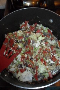 beet, potato, and cabbage in pot