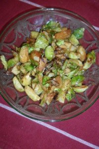 A plate of beautiful vegies.