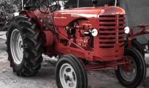 vintage tractor